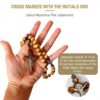 Chapelet Catholique Bois dOlivier Croix Chrétien Bijou