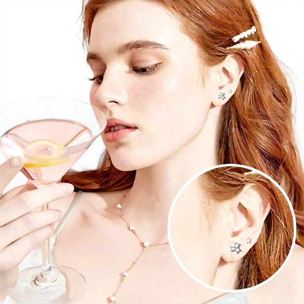 Boucles doreilles acier inoxydable ADRAMATA 20pcs cartilage