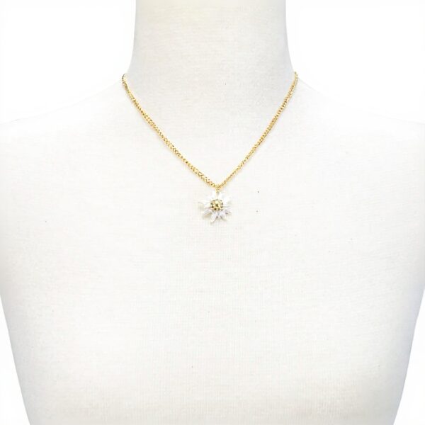 Collier traditionnel femme Alpenflüstern Greta or vieilli