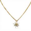 Collier traditionnel femme Alpenflüstern Greta or vieilli