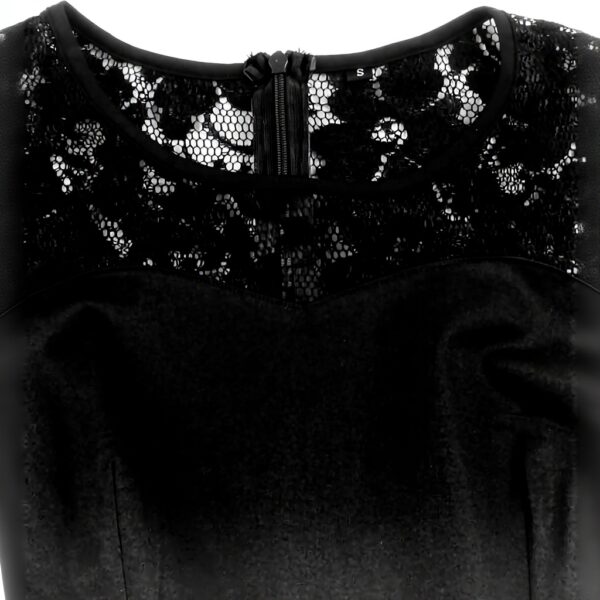 AXOE Robe Vintage Années 50 Pois Fleurs Ceinture Amovible