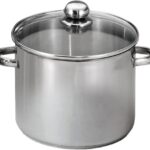 Marmite Baumalu Acier Inoxydable 9L Induction Triple Fond-0