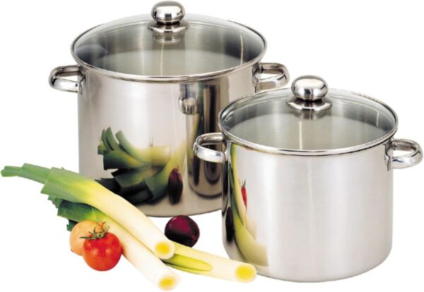 Marmite Baumalu Acier Inoxydable 9L Induction Triple Fond-2