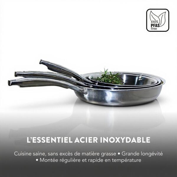 Marmite BAUMALU acier inoxydable induction 26cm 11L