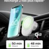 Chargeur voiture magnétique Belkin Qi2 15W compatible-1