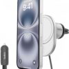 Chargeur voiture magnétique Belkin Qi2 15W compatible-0