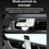 Chargeur voiture magnétique Belkin Qi2 15W compatible-4