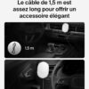 Chargeur voiture magnétique Belkin Qi2 15W compatible-6