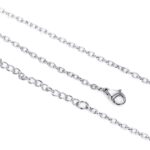 Collier femme acier inoxydable ChainsPro design élégant 2mm-0