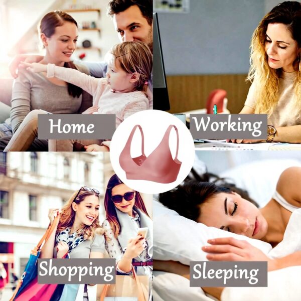 Soutien-gorge sans armature CheChury push up invisible