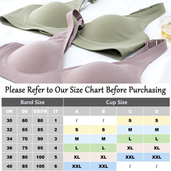 Soutien-gorge sans armature CheChury push up invisible