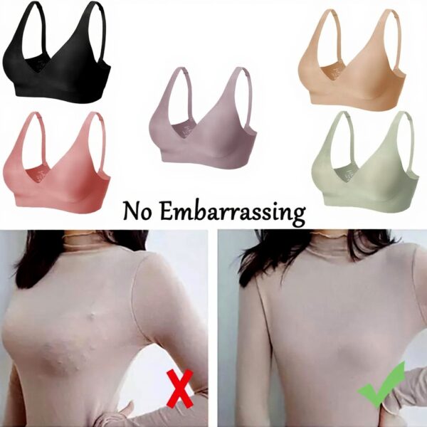 Soutien-gorge sans armature CheChury push up invisible