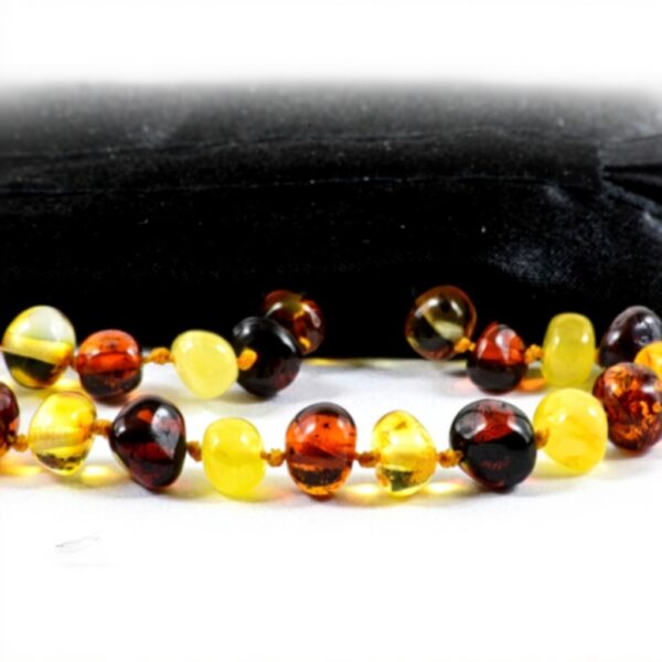 Collier Ambre Baltique Femme Bijoux Collier Perles