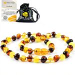 Collier Ambre Baltique Femme Bijoux Collier Perles