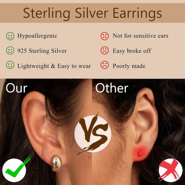 Boucles d'Oreilles Créoles Diamday Or Goutte d'Eau-4