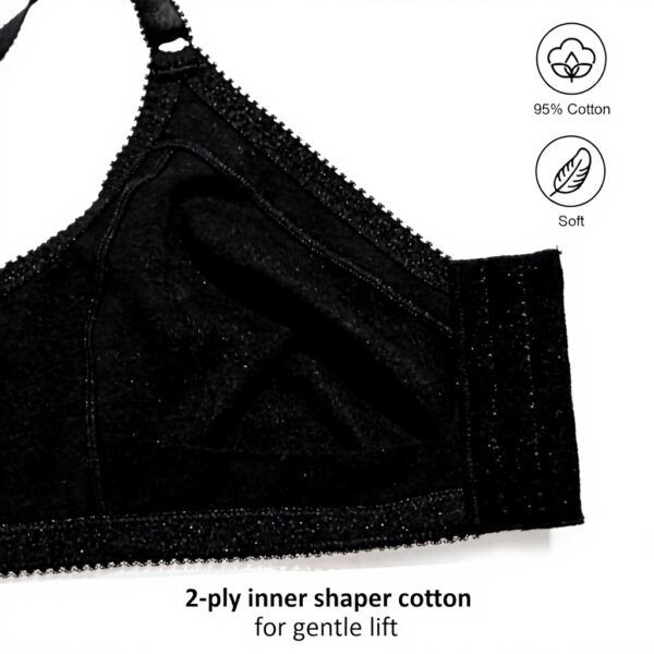 Soutien-gorge DotVol Femmes Coton sans Fil Confort Quotidien