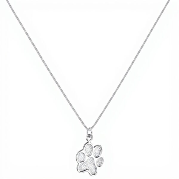 Collier patte animal argent 925 Elli pour femme