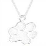 Collier patte animal argent 925 Elli pour femme