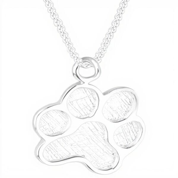 Collier patte animal argent 925 Elli pour femme