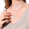 Collier patte animal argent 925 Elli pour femme