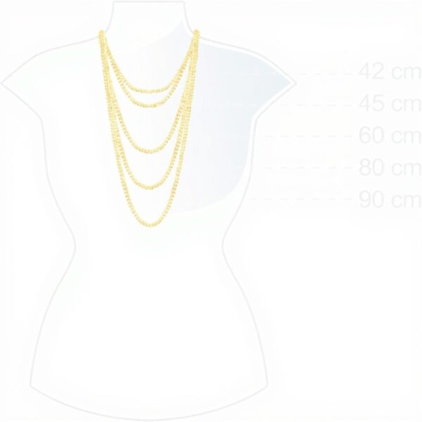 Collier femme Elli pierre de lune argent 925 doré