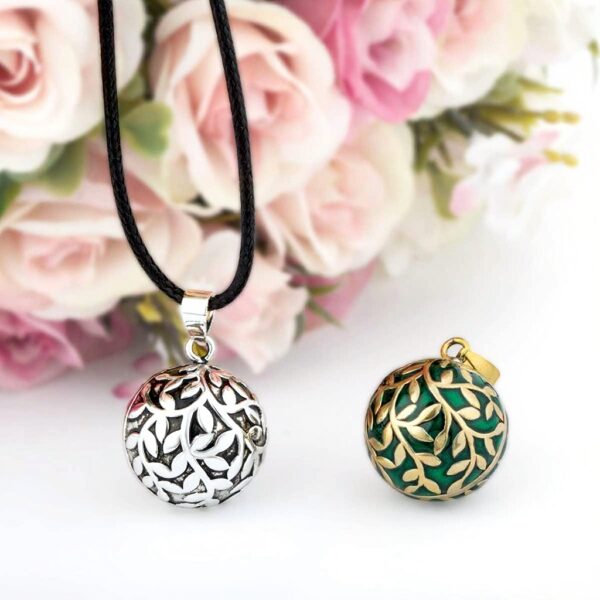 EUDORA Collier Bola Arbre de Vie Femme Cadeau Grossesse