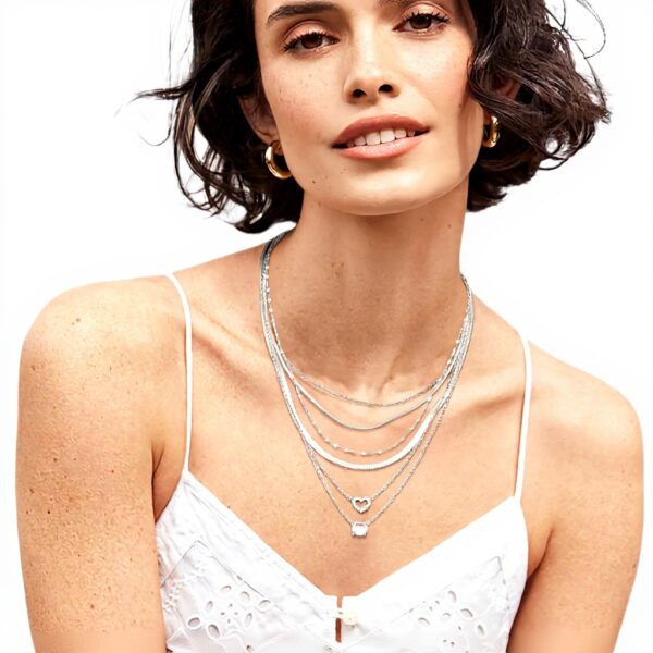 Collier or Finrezio chaîne serpent plaqué or argent femme