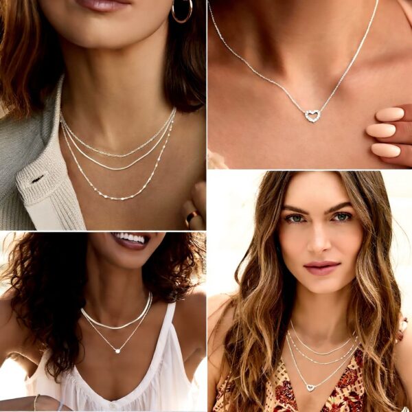 Collier or Finrezio chaîne serpent plaqué or argent femme