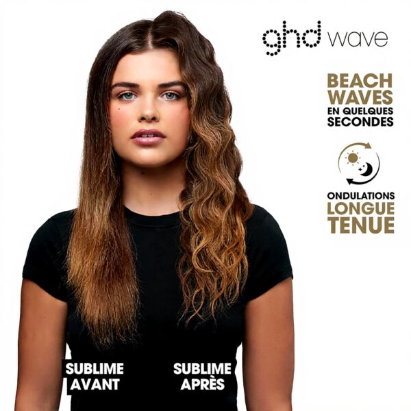 Boucleur ghd Wave professionnel beach waves rapide cheveux