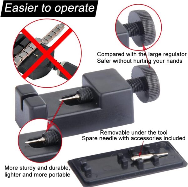 Bracelet magnétique titane HAQI 5 éléments 3500 Gauss-6