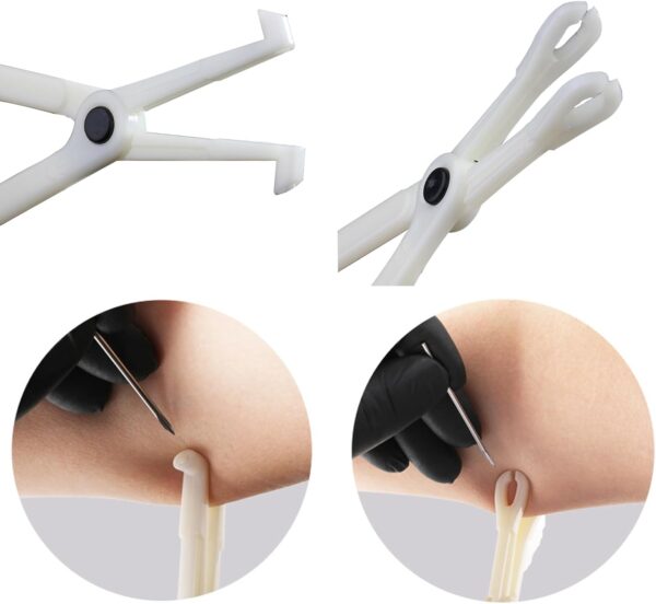 HOINCO Kit Piercing Corps 124 Pièces Aiguilles 12G à 20G-2