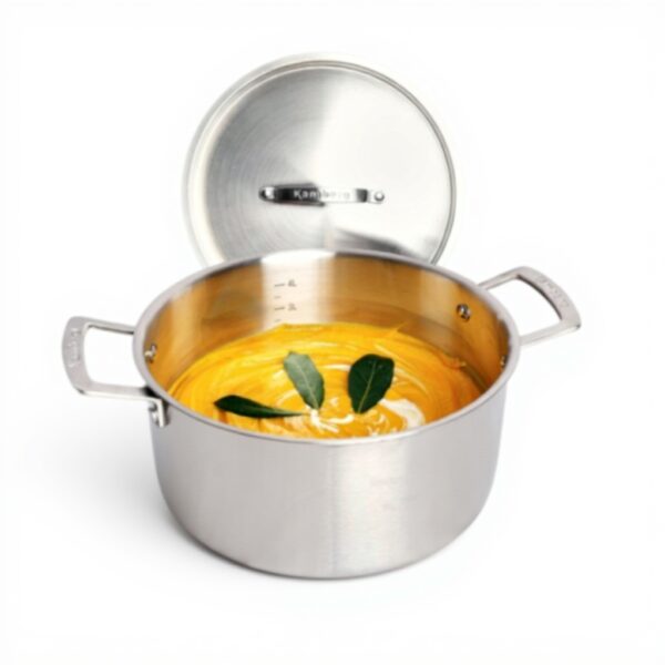 Faitout KAMBERG acier inoxydable 1810 induction 20 cm