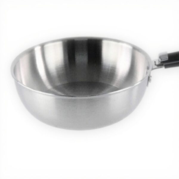 Poêle inox 30 cm Kamberg manche amovible induction