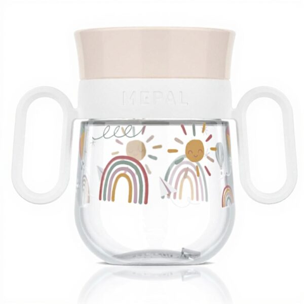 Gobelet dapprentissage Mepal Mio 360 étanche 200 ml