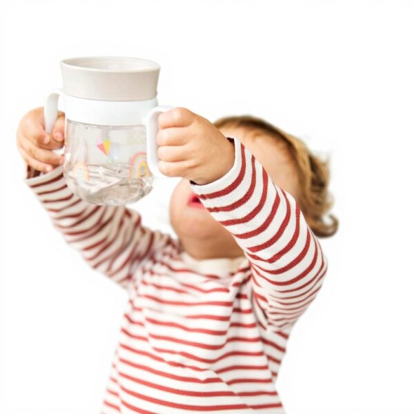 Gobelet dapprentissage Mepal Mio 360 étanche 200 ml