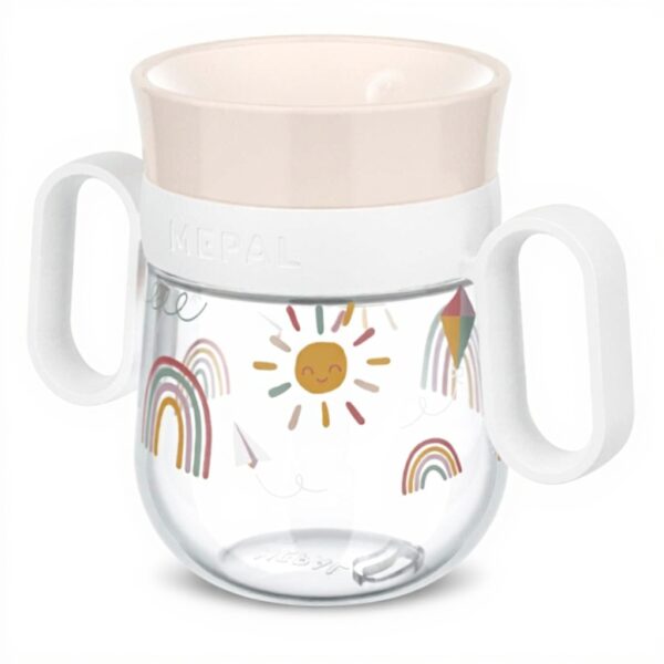 Gobelet dapprentissage Mepal Mio 360 étanche 200 ml