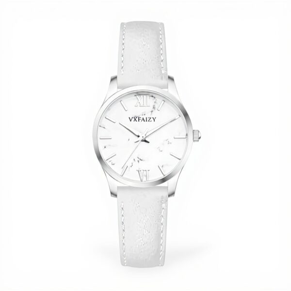 Montre Femme Simple Résistante à lEau Bracelet Acier
