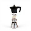 Cafetière italienne Romon Moka induction acier inoxydable 6