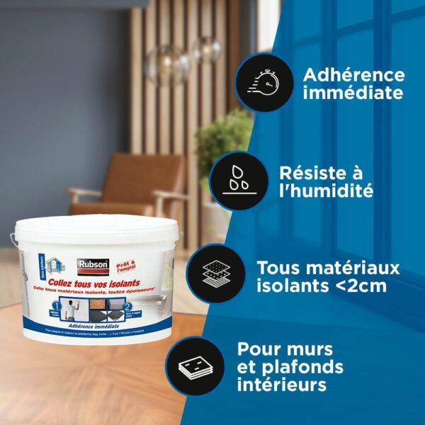 Rubson colle isolants multi-matériaux adhérence immédiate-2