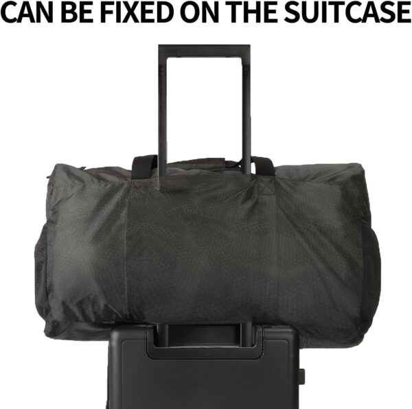 Sac de voyage pliable 90L Cotabati noir polyester homme-3