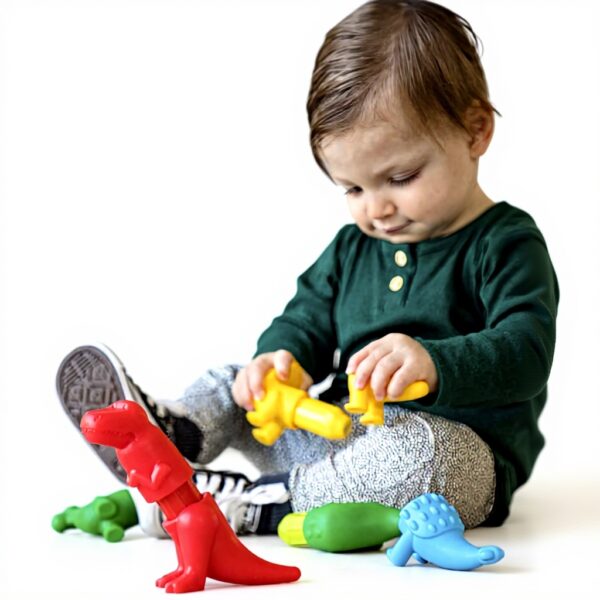 Jeu de construction magnétique dinosaures SMARTMAX enfants 1