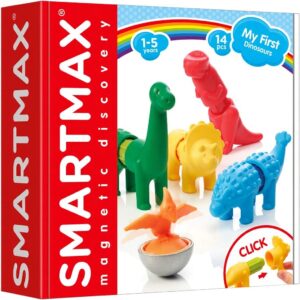 Jeu de construction magnétique dinosaures SMARTMAX enfants 1