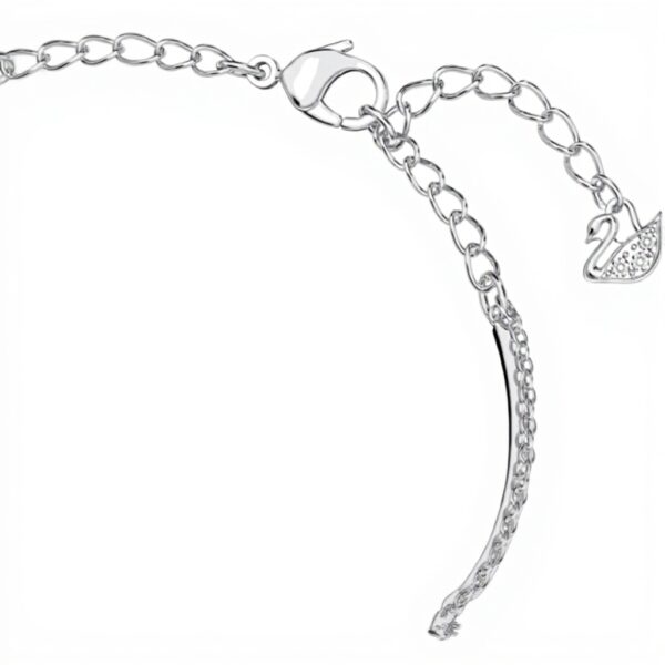 Bracelet Swarovski Infinity femme cristaux métal rhodié