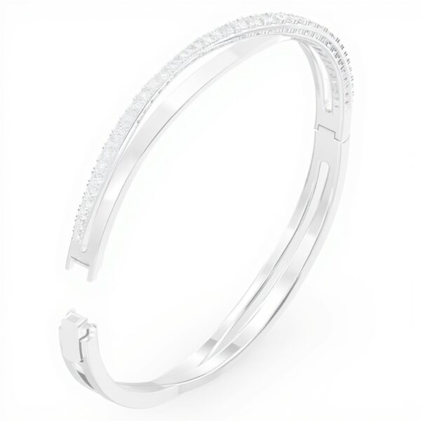 Bracelet Swarovski Hyperbola Cristal Blanc Élégance Femme