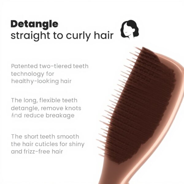 Brosse démêlante Tangle Teezer Ultimate Detangler picots 2