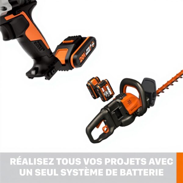 Batterie WORX Powershare Pro 20V 2Ah Lithium-ion WA3639