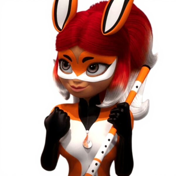 Collier Rena Rouge Transformation Miraculous ZAG STORE acier