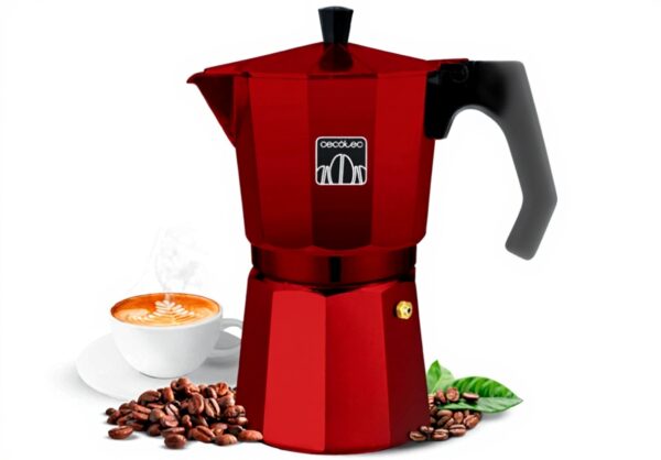 Cafetière italienne Cecotec Mokclassic 600 Red - Aluminium 6
