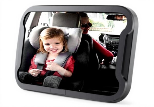 Miroir voiture bébé Vinabo incassable rotation 360° réglable