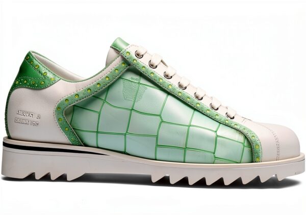 Chaussures homme Melvin Hamilton cuir main multicolore-0